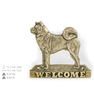 Akita welcome plakietka Art-Dog